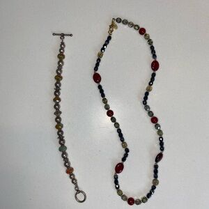 Beaded Bundle - Necklace and Bracelet